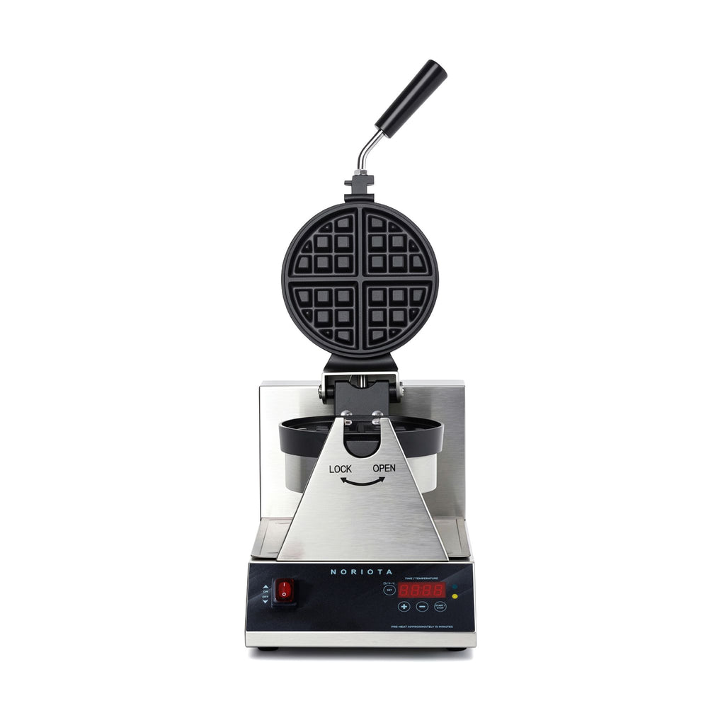 NBWM1 Commercial Belgian Waffle Maker, Single Round, 7 in