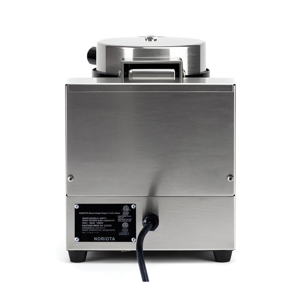 NBWM1 Commercial Belgian Waffle Maker, Single Round, 7 in