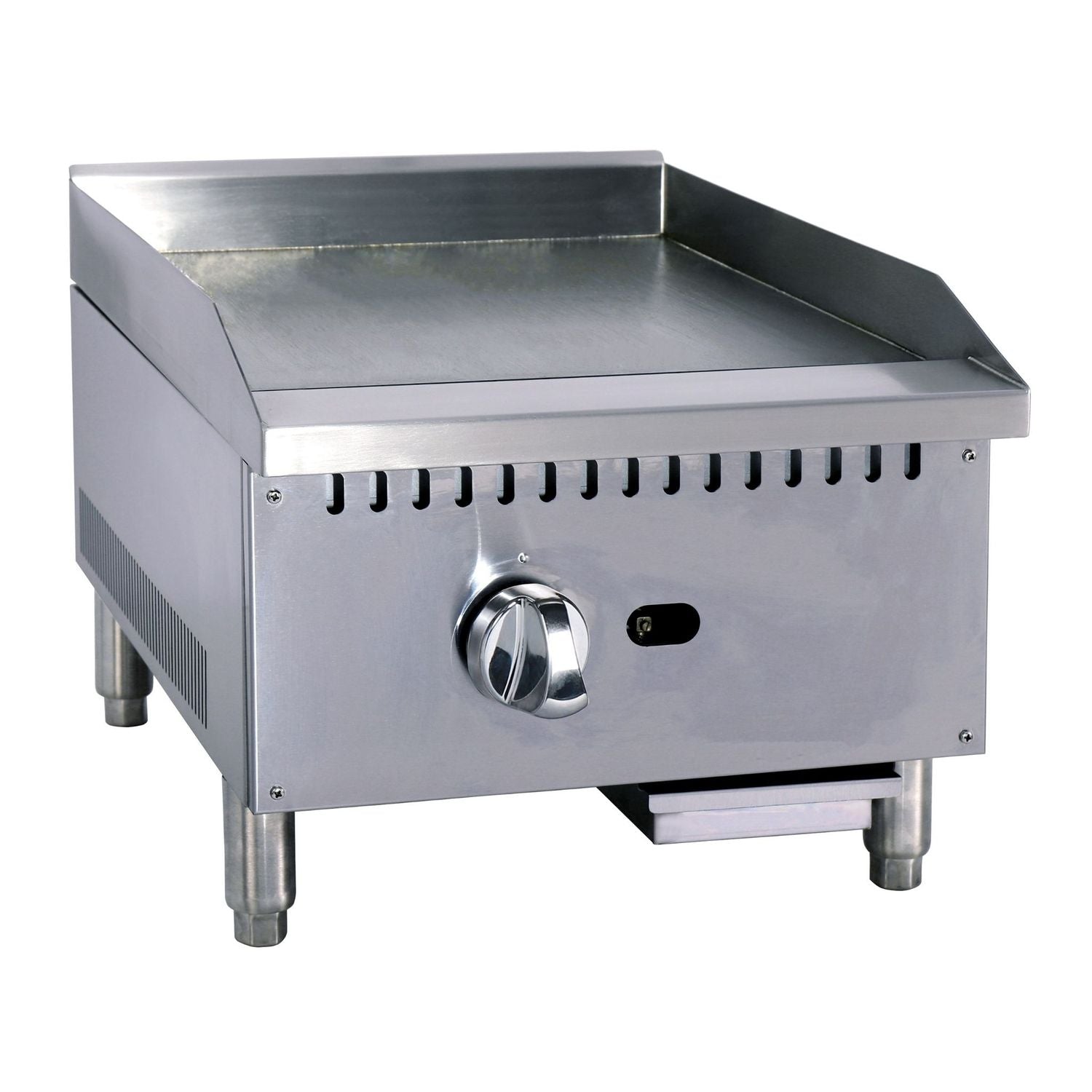 noriota nmg18 manual griddle angle left