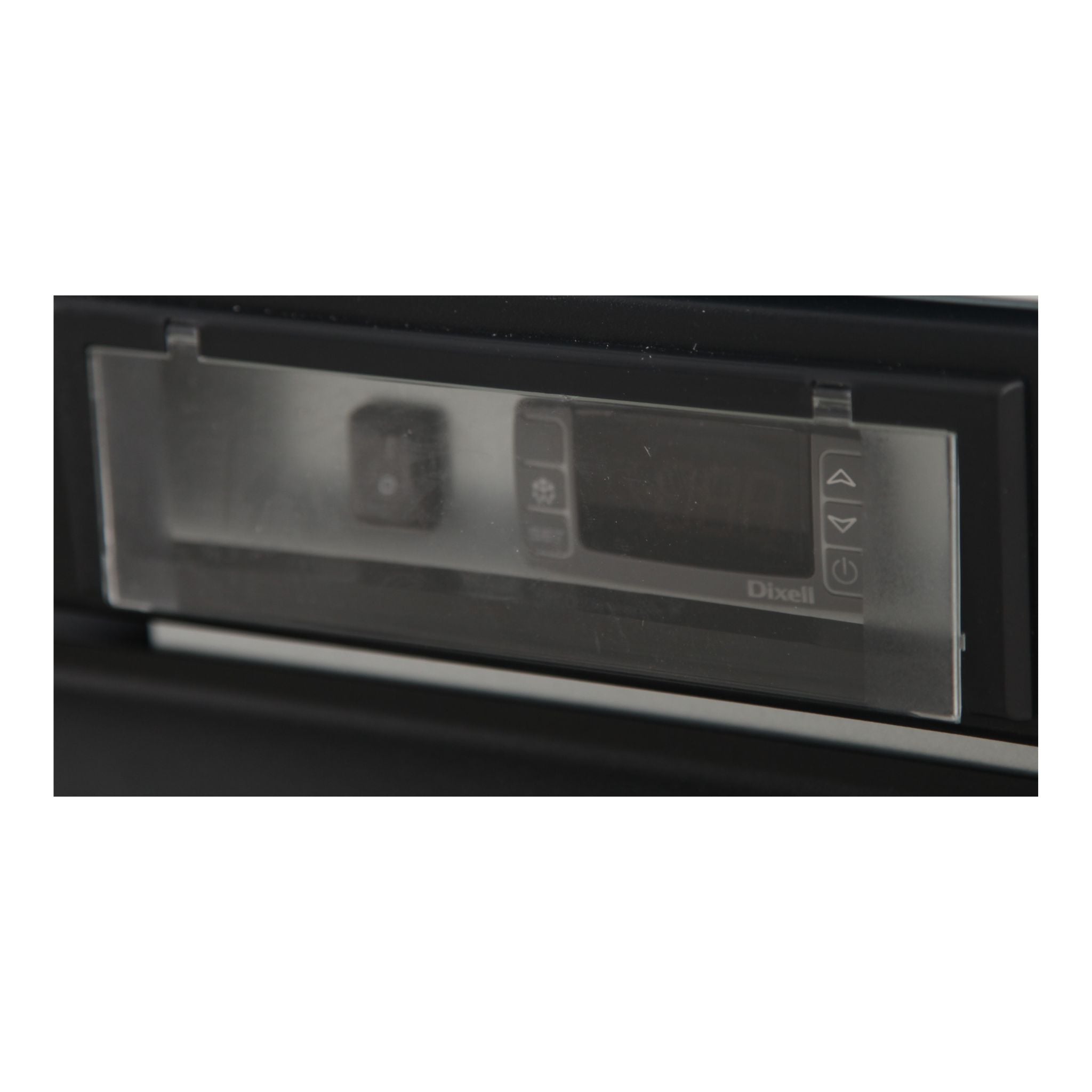 noriota nmr23b commercial refrigerator merchandiser control with cover on