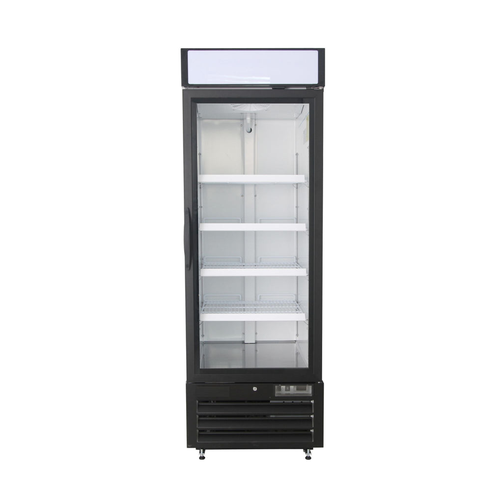 noriota nmr23b commercial refrigerator merchandiser front view