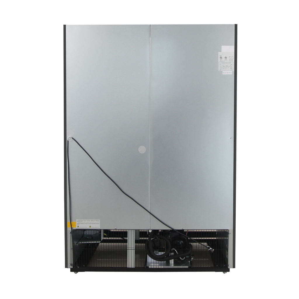 noriota nmr48b commercial refrigerator merchandiser backside or rear