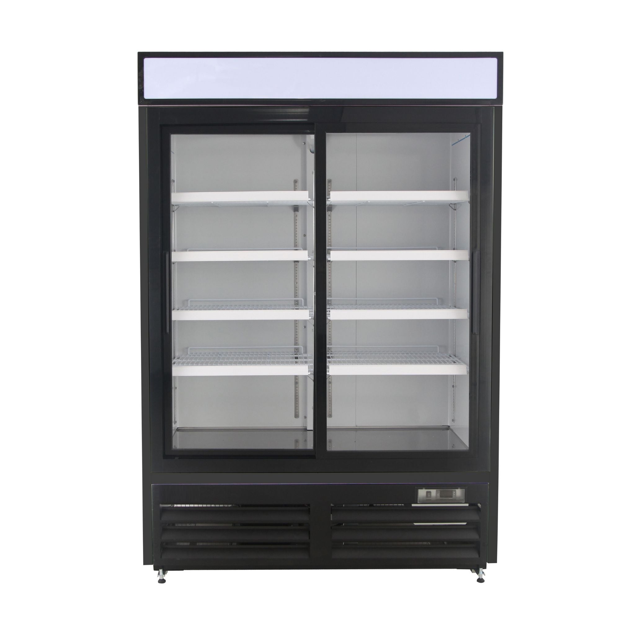 noriota nmr48sb commercial refrigerator merchandiser front