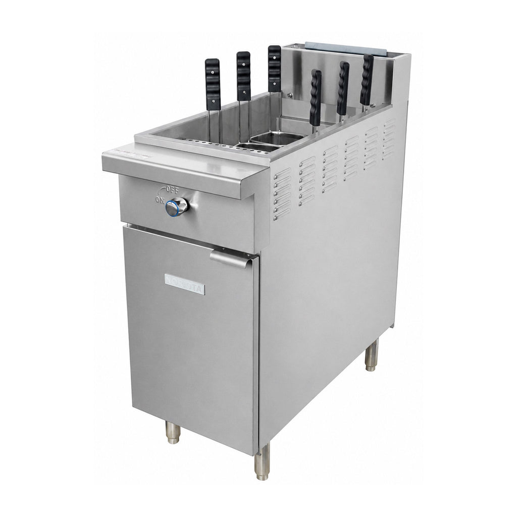 NPC11 Commercial Natural Gas Pasta Cooker, 11 Gallon, 60,000 BTU