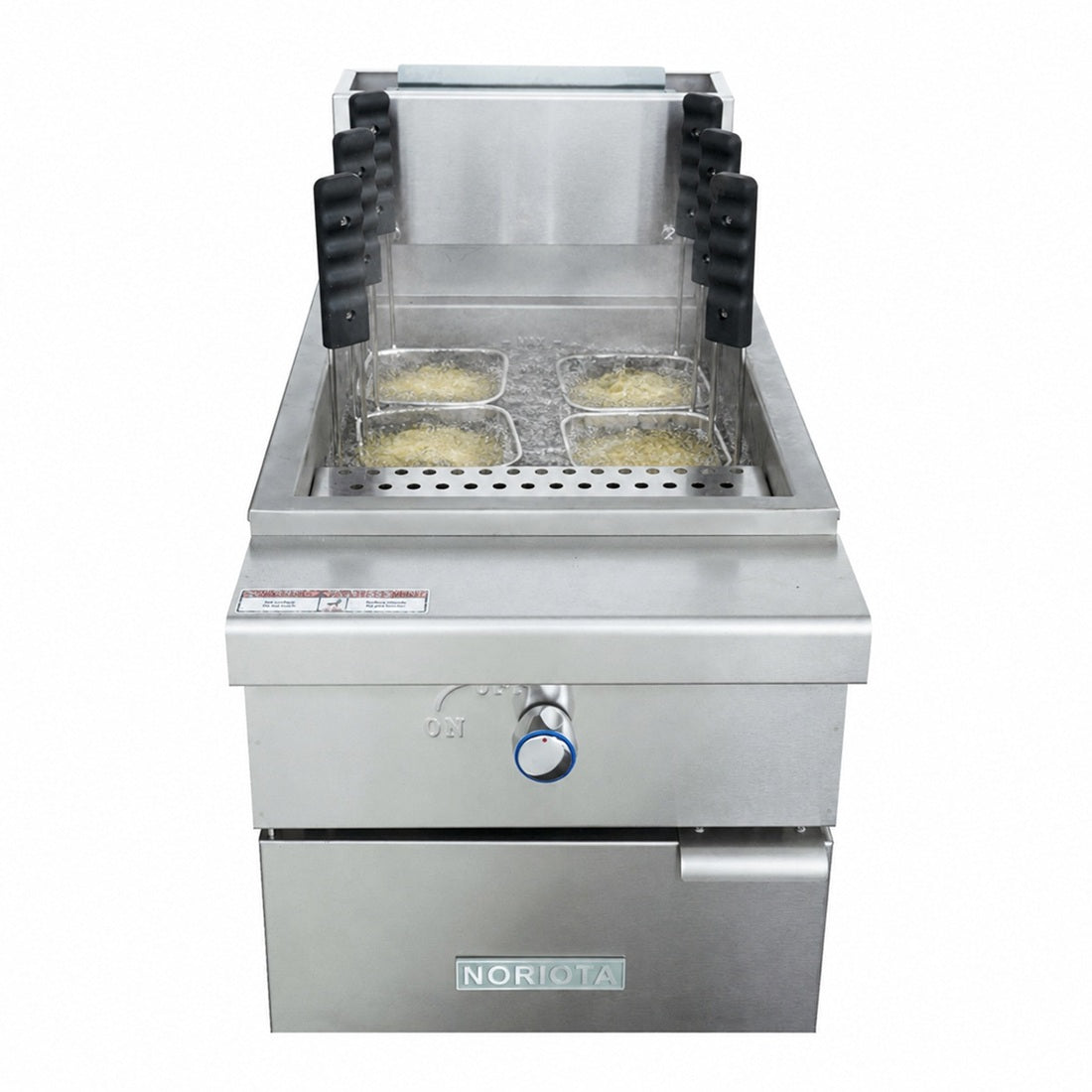 NPC11 Commercial Natural Gas Pasta Cooker, 11 Gallon, 60,000 BTU