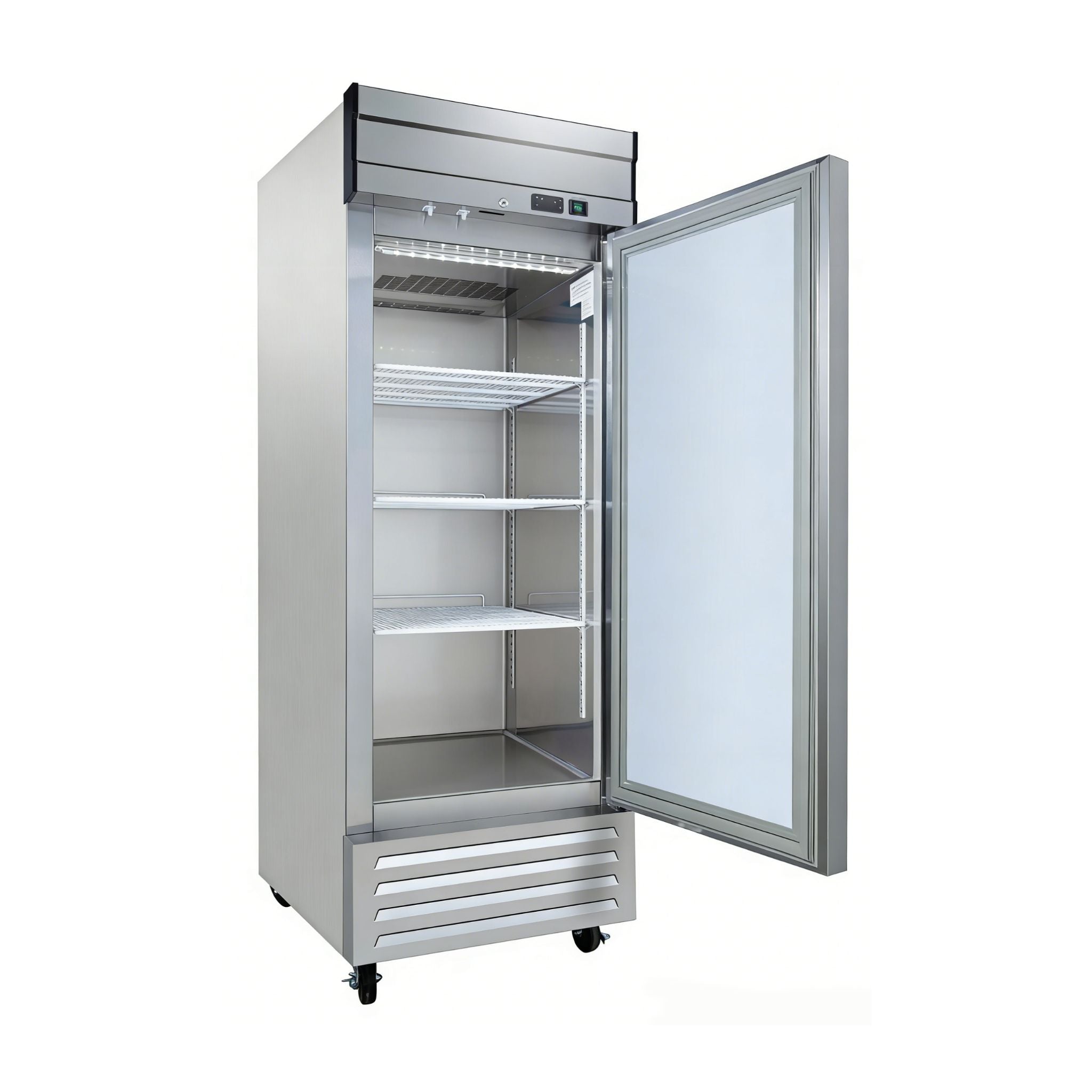 noriota nr23 single door left side door open stainless steel commercial refrigerator 