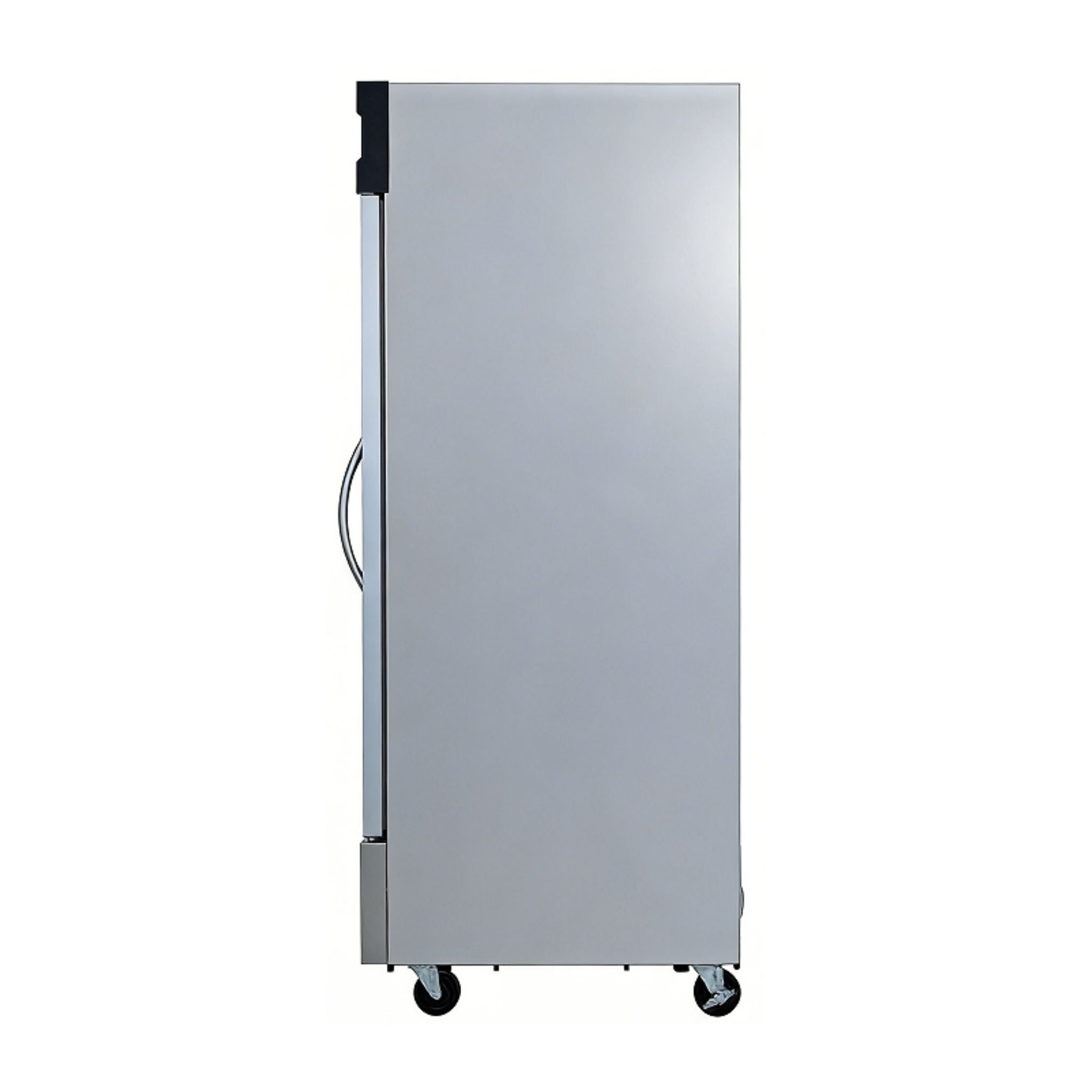 noriota nr23g glass single door right side stainless steel commercial refrigerator 