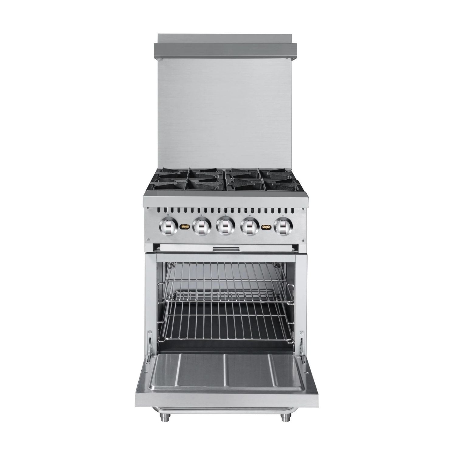 noriota nr24 gas range front door open