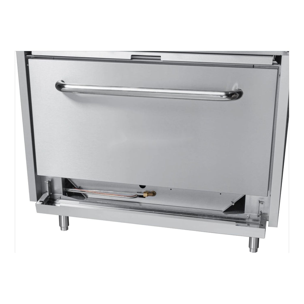 noriota nr36 gas range front access door 