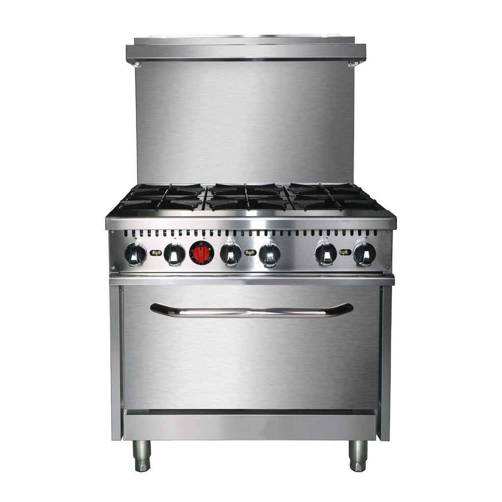 noriota nr36 gas range front