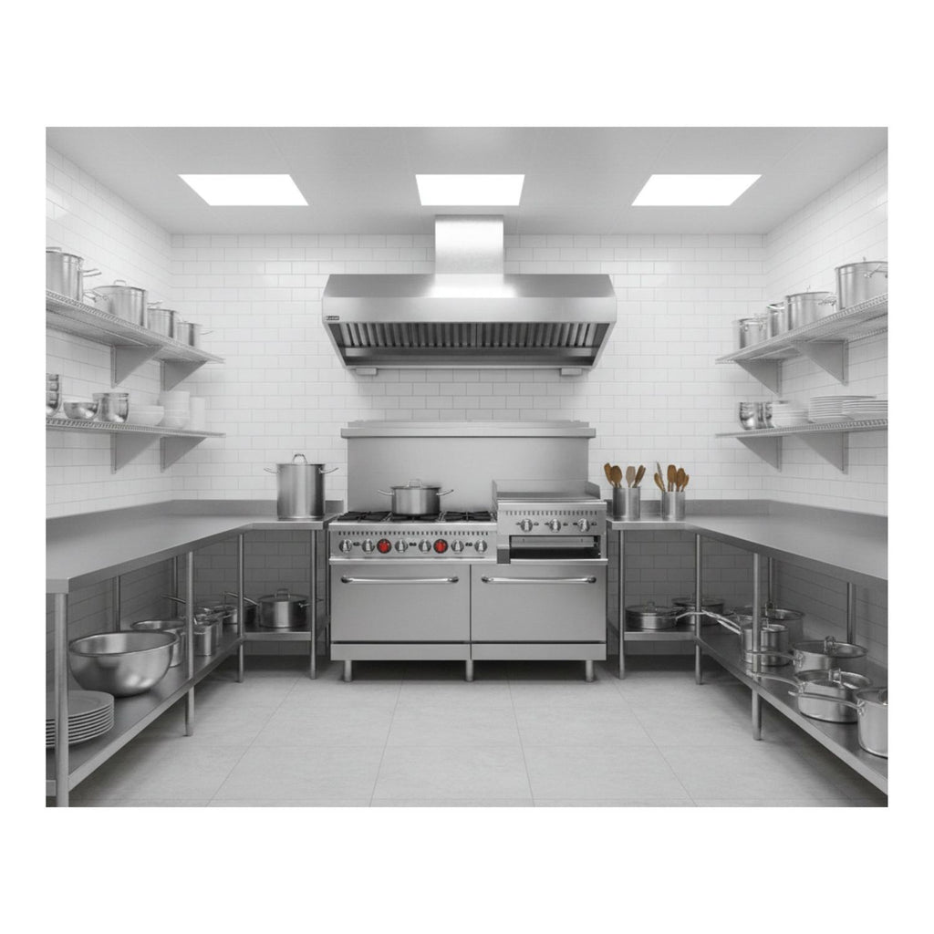 noriota nr60GB24 Gas Range, Griddle, Broiler, Commercial Kitchen