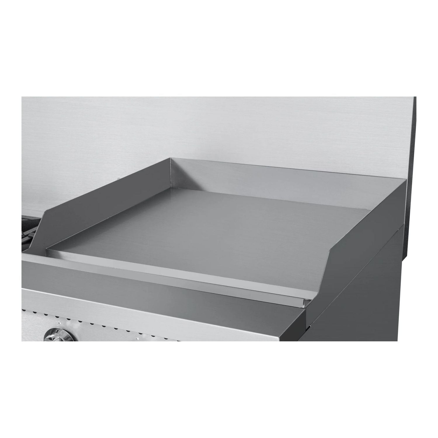noriota nr60GB24 gas range detail griddle