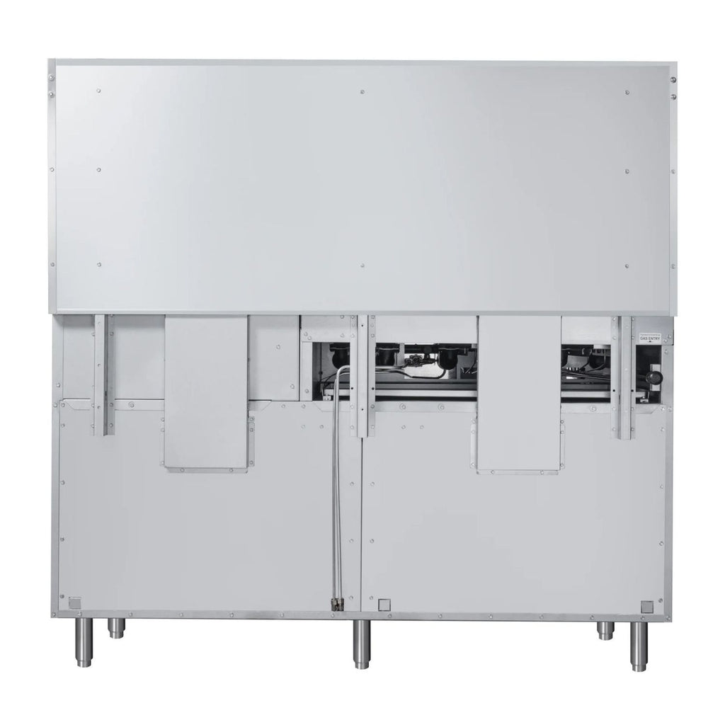 noriota nr60GB24 gas range rear
