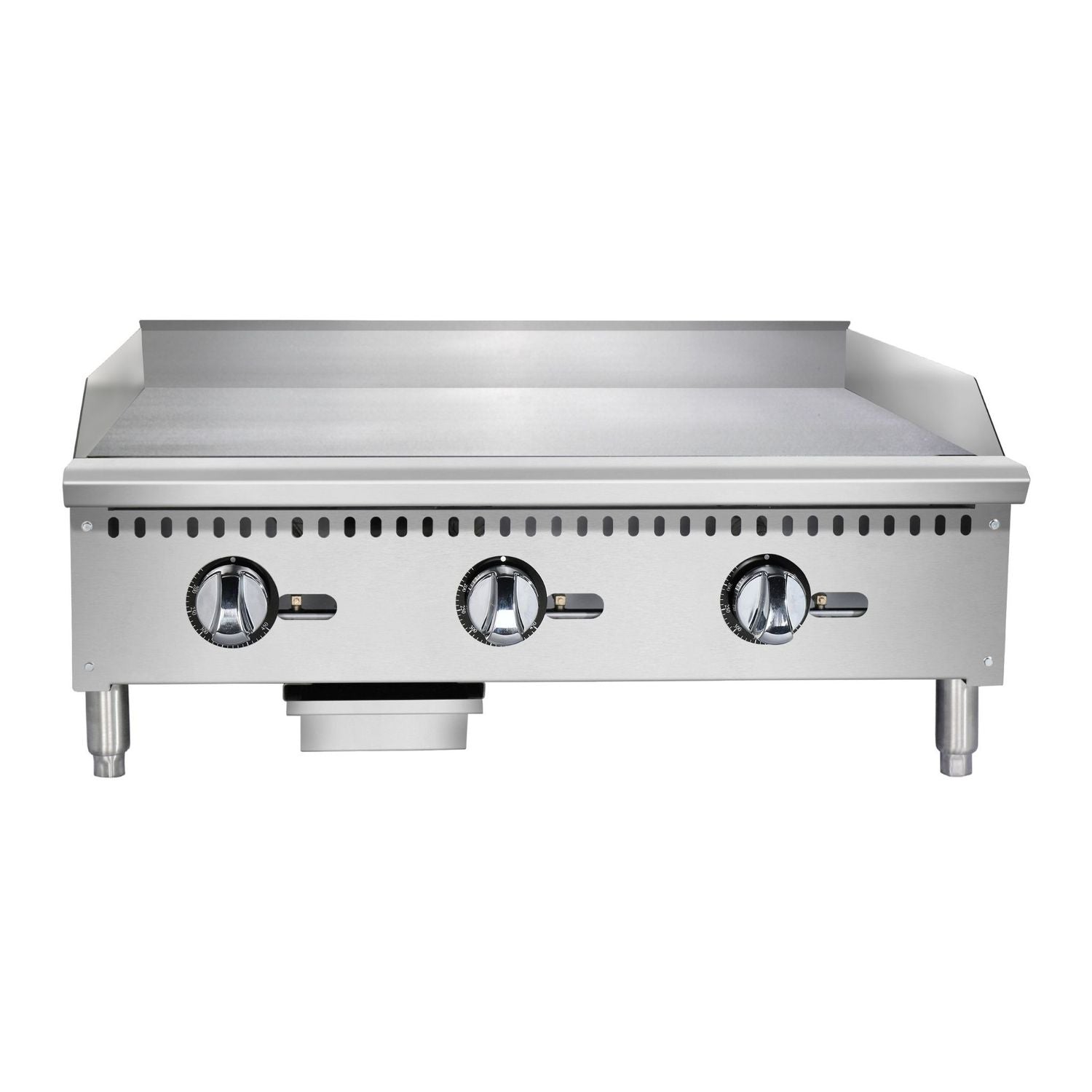 noriota ntg36 thermostatic griddle front