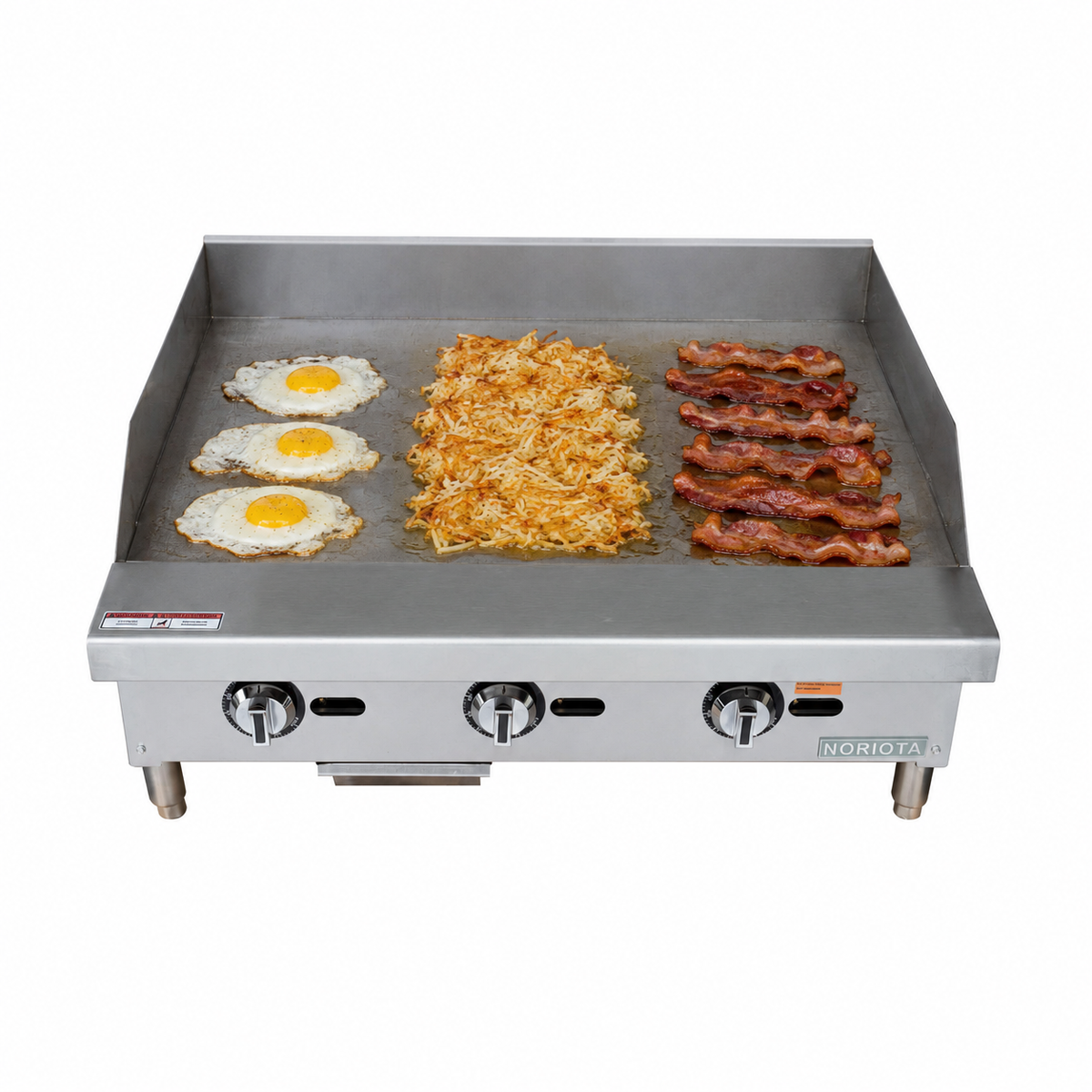 NTG36 Commercial Gas Griddle with Thermostatic Controls, 36 in