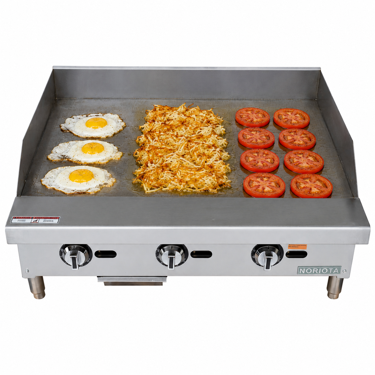 NTG36 Commercial Gas Griddle with Thermostatic Controls, 36 in