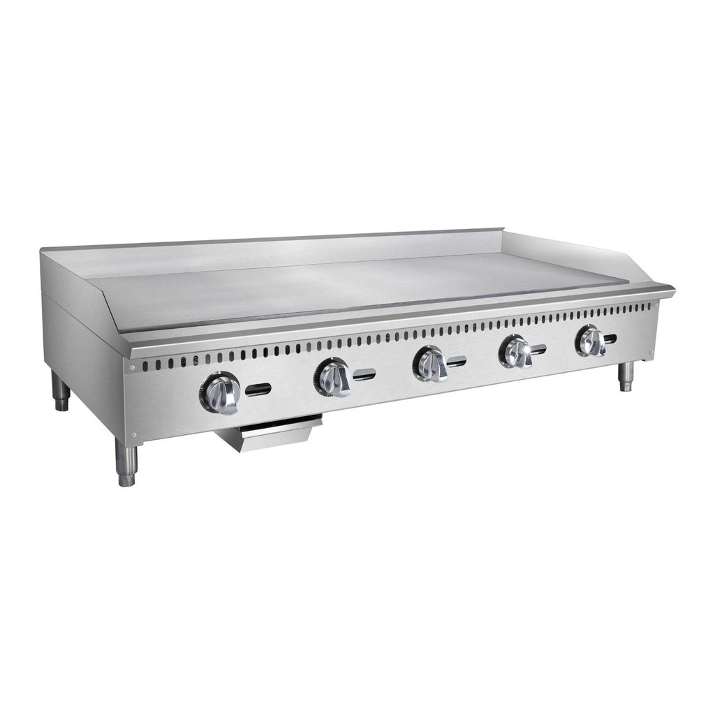 noriota ntg60 thermostatic griddle angle left