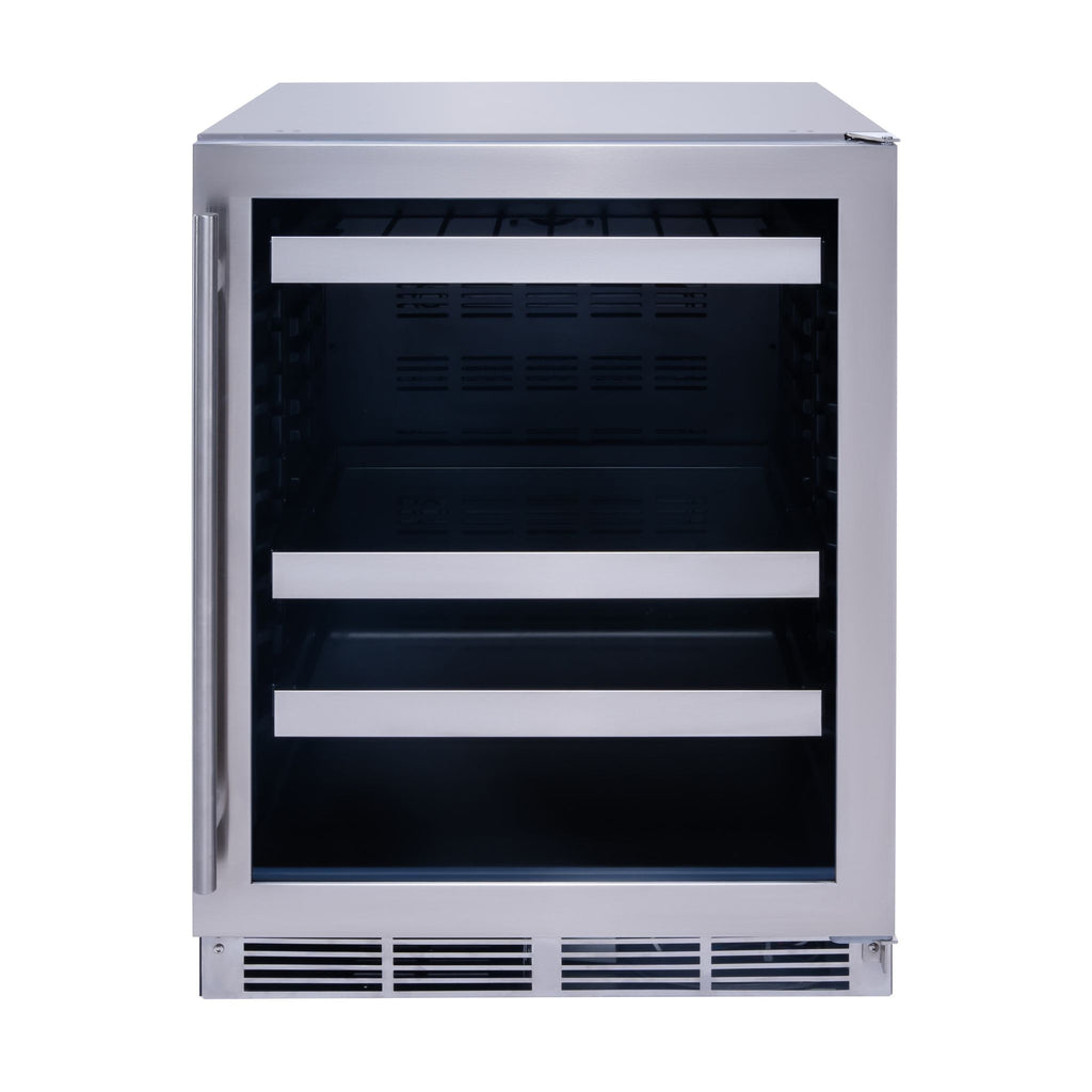 noriota nuc24opss beverage center glass door , indoor outdoor