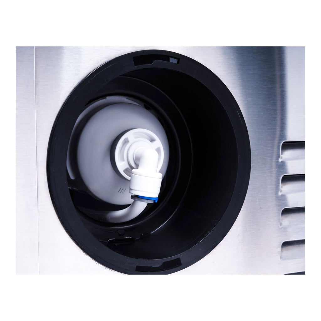 noriota NUI15COPPS Built in crescent ice maker, water filer installed 