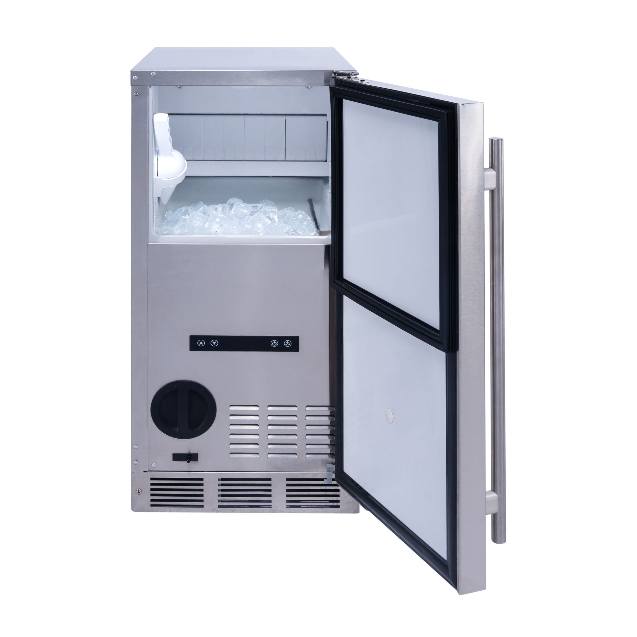 noriota NUI15GOPSS built in gourmet ice machine maker, indoor outdoor 