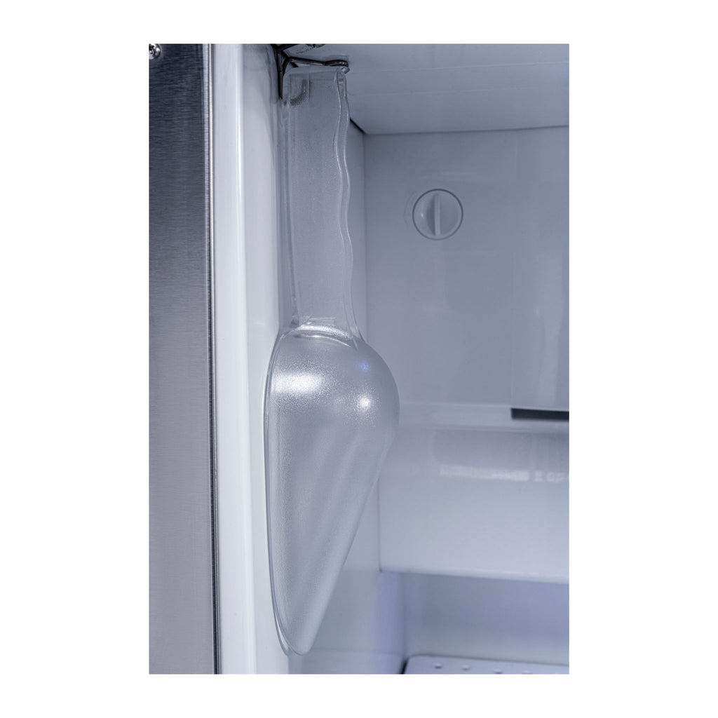 noriota nui15nopss indoor outdoor ice machine nugget ice maker, ice scoop