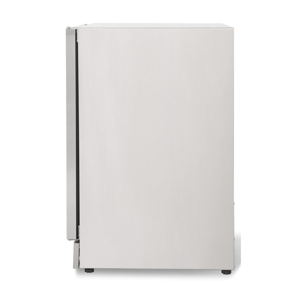 noriota nuropss, stainless steel undercounter refrigerator right side